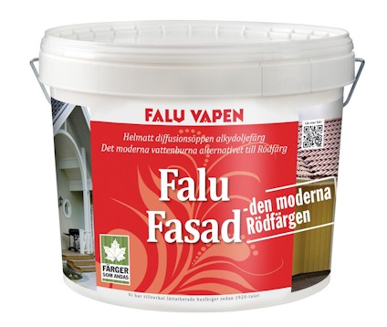 FALU FASAD FALU VAPEN FÄRG 10LFALURÖD NCS S 5040-Y80R