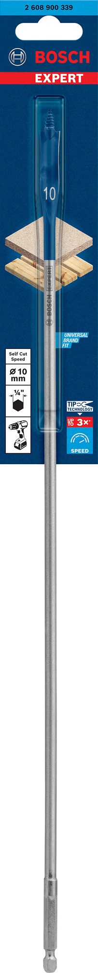 CENTRUMBORR SELFCUT 10X400MM - Bosch