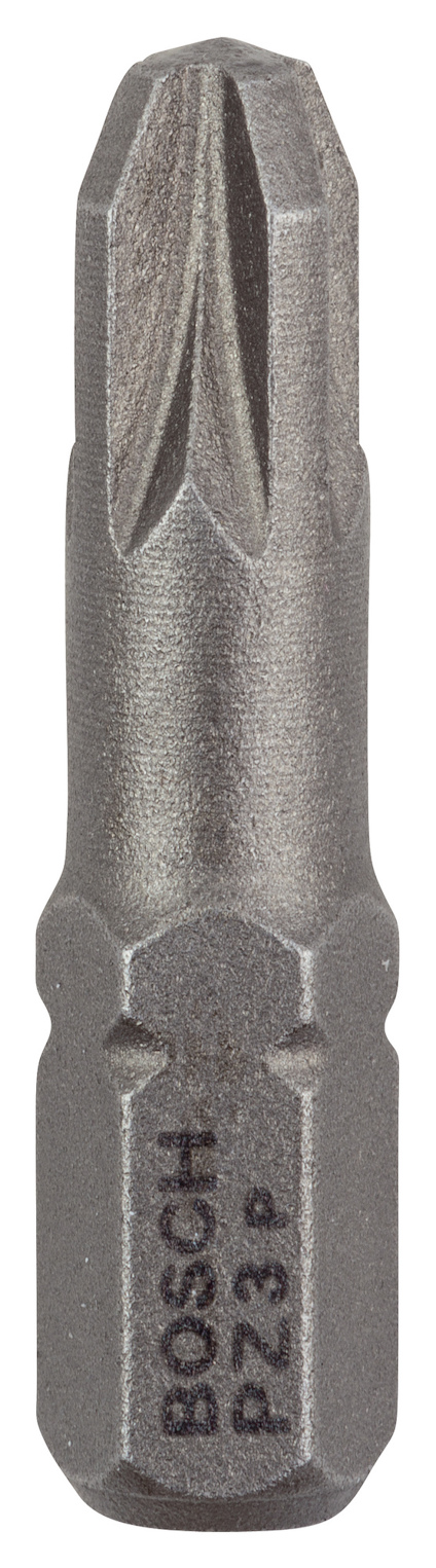 Bits med PZ3-spårhuvud, märkt "BOSCH PZ3".