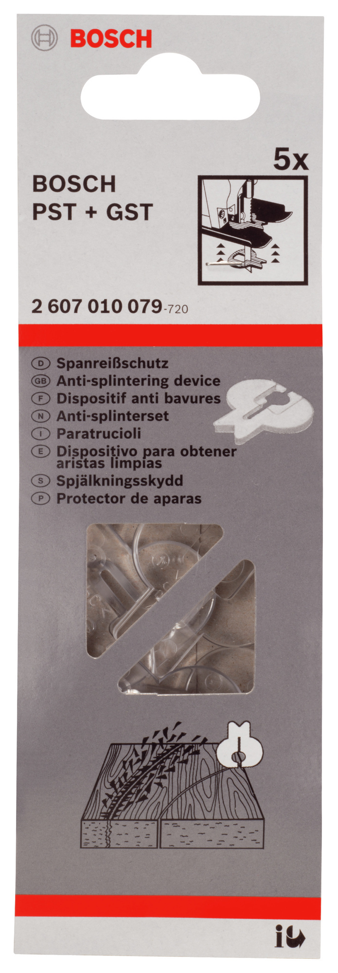 SPLITTERSKYDD F GST/PST 5ST  - Bosch