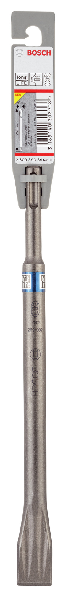 FLATMEJSEL 250X20MM SDS-PLUS  - Bosch