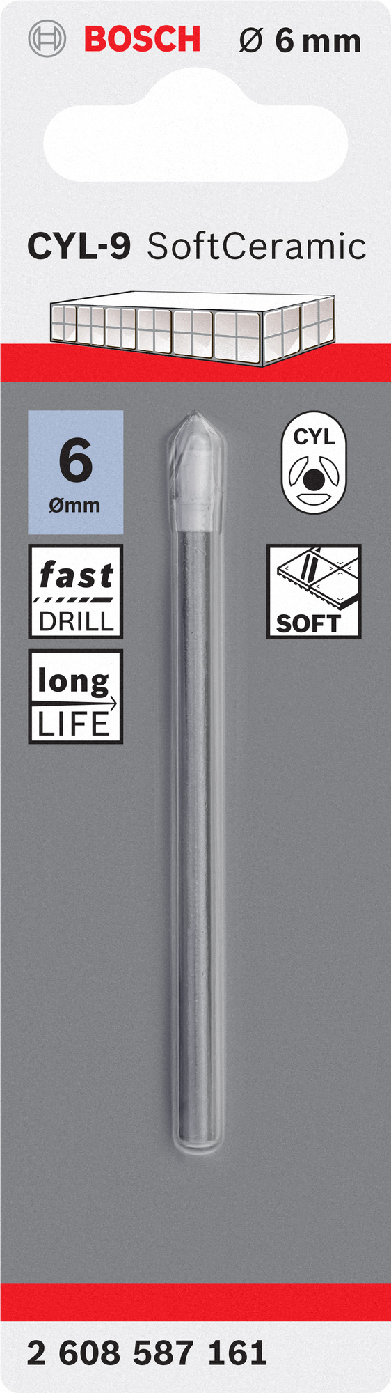 KAKELBORR BOSCH CYL-9 CERAMIC - Bosch