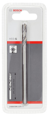 Förpackning med Bosch HSS-G borr, 6,5 mm x 93 mm, skärvinkel 135°.