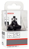 Förpackning tillhörande Bosch frässtål, innehållande ett stycke med specifikationer: 8 mm, 17 mm, 10 grader, 2 608 628 342-879.