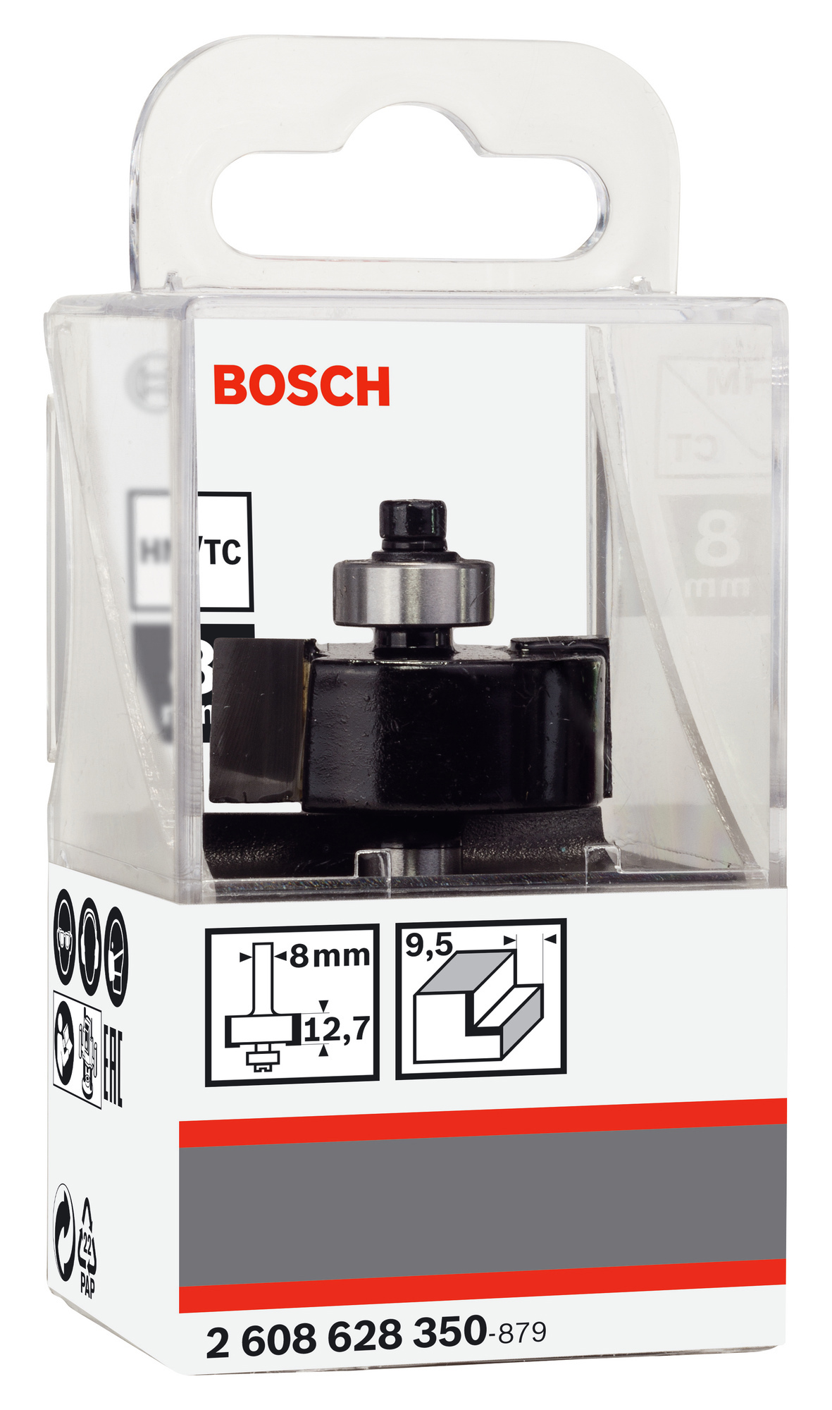 FALSFRÄS S8 B9,6 L12,5 PRO - Bosch