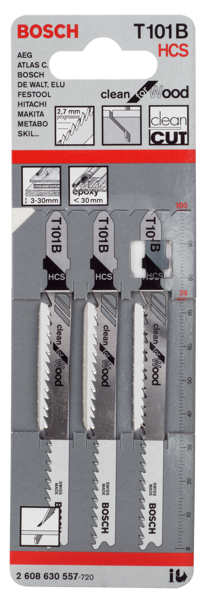 STICKSÅGBLAD T 101 B 3ST - Bosch