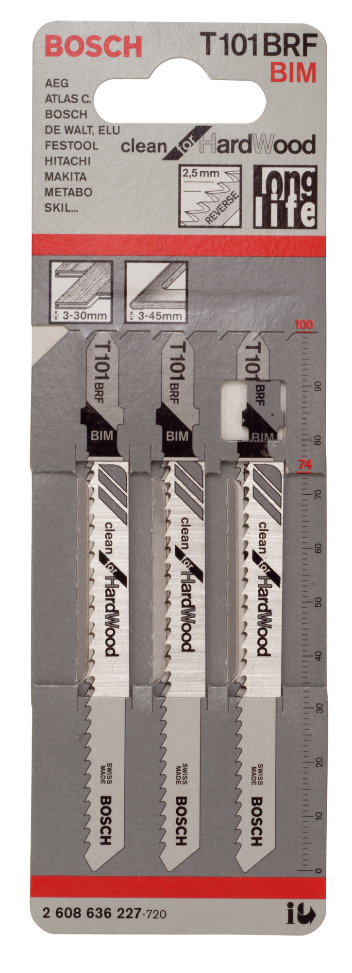 STICKSÅGBLAD T101BRF 3ST - Bosch