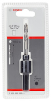 Förpackning med Bosch HSS-G stegborre 6,35 mm, borrstorlek 14-30 mm.