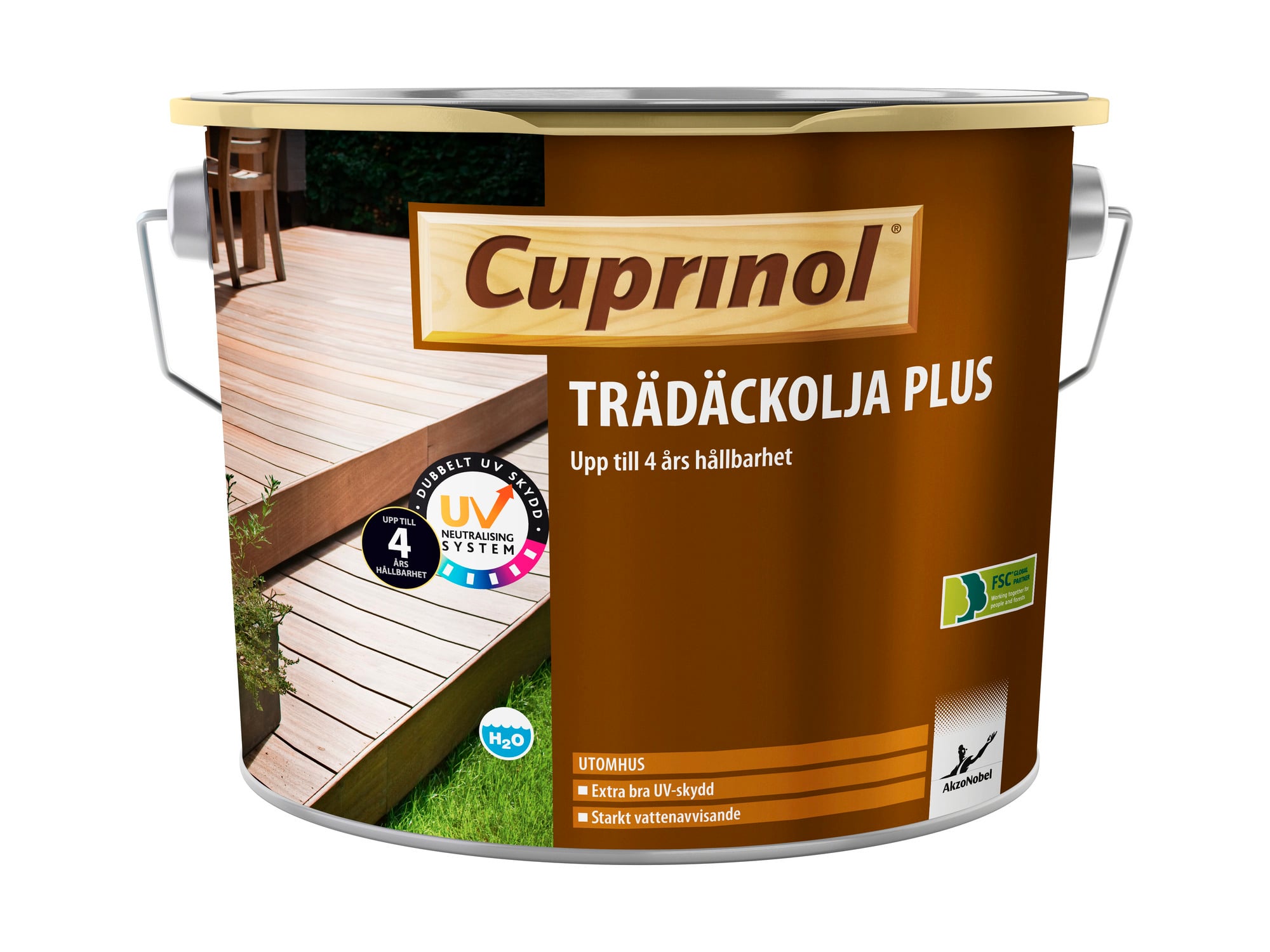 TRÄDÄCKOLJA PLUS BC CUPRINOL UTOMHUS - Cuprinol