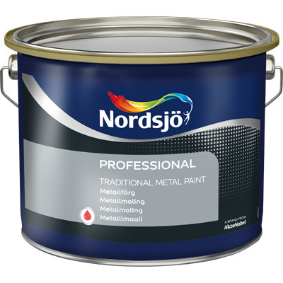METALLFÄRG PROF TRAD METAL PAINT BW NORDSJÖ UTOMHUS - Nordsjö