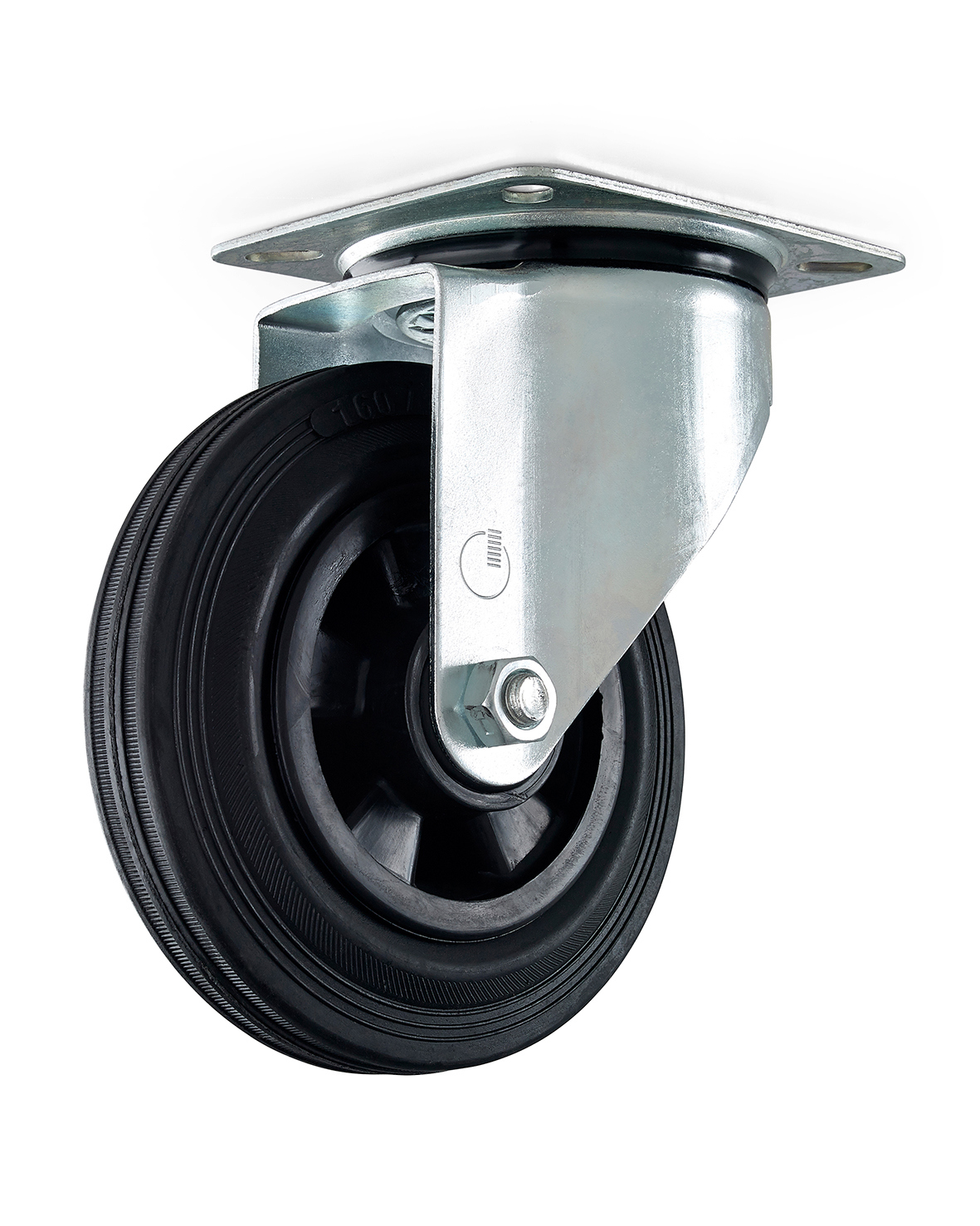 CONTAINERHJUL 5816 SVART Ø160 MM - Habo