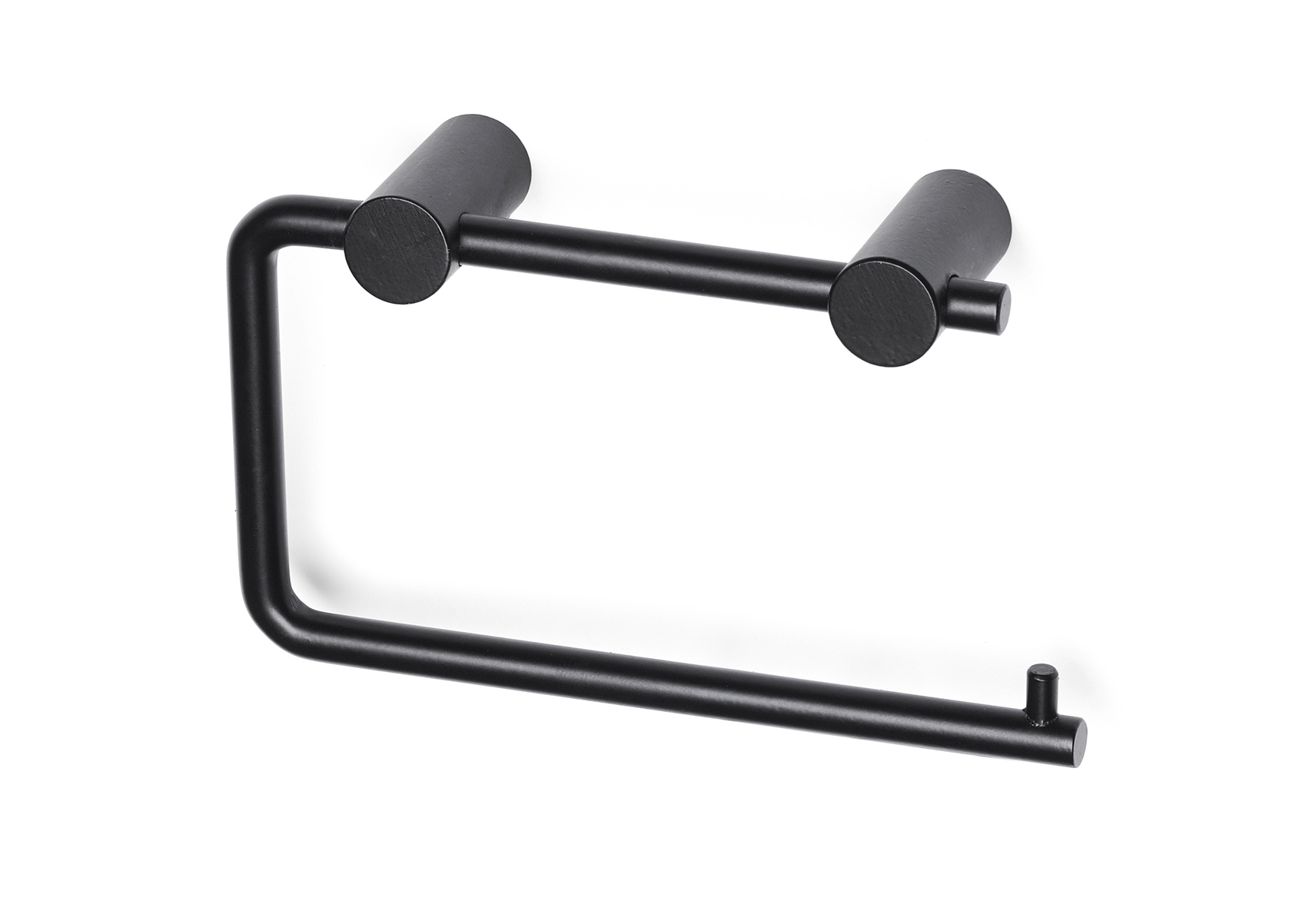 TOALETTPAPPERSHÅLLARE 1368 SVART 84X144 MM - Habo