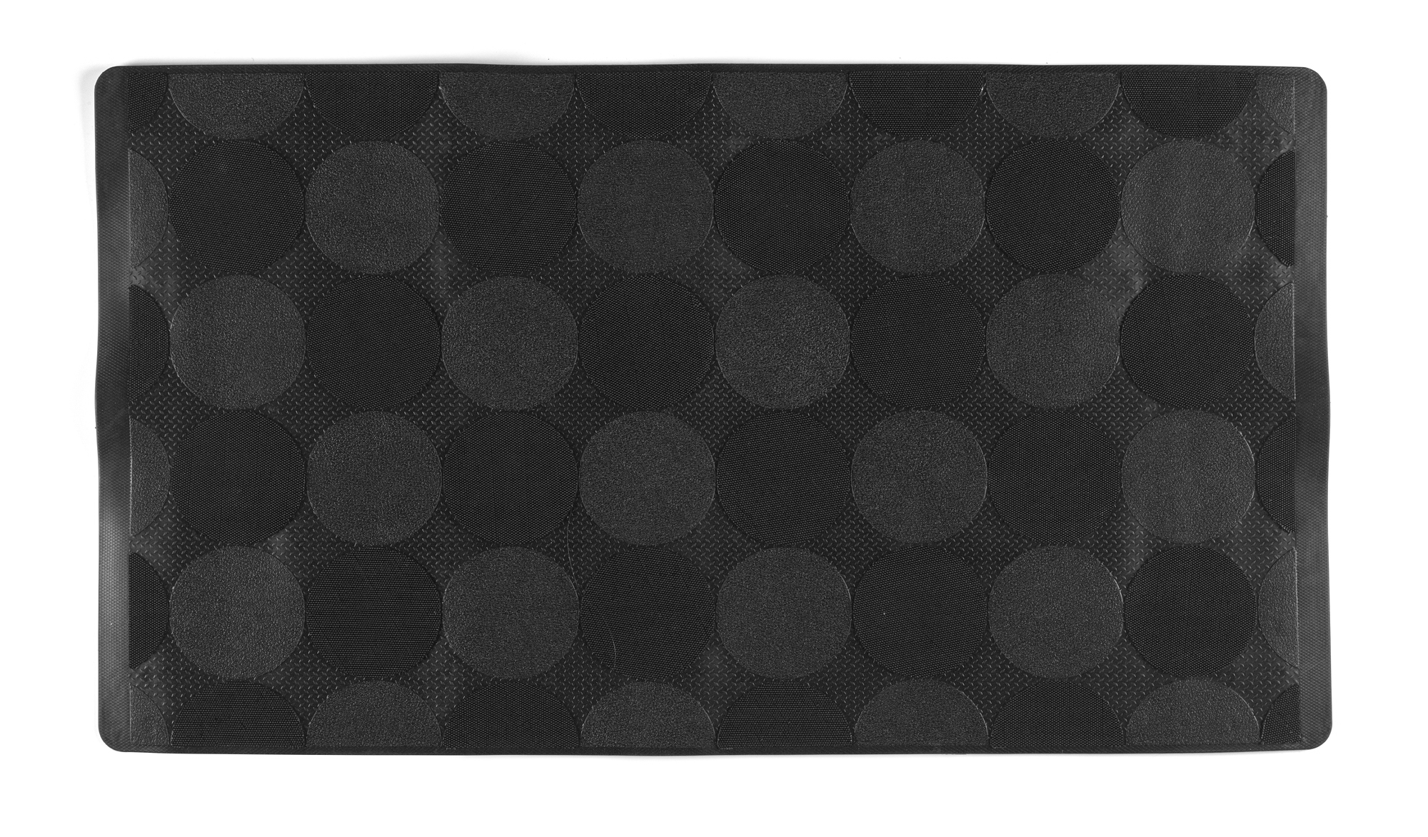 HALKMATTA GARDENIA BADKAR SVART 40X70 CM - Habo