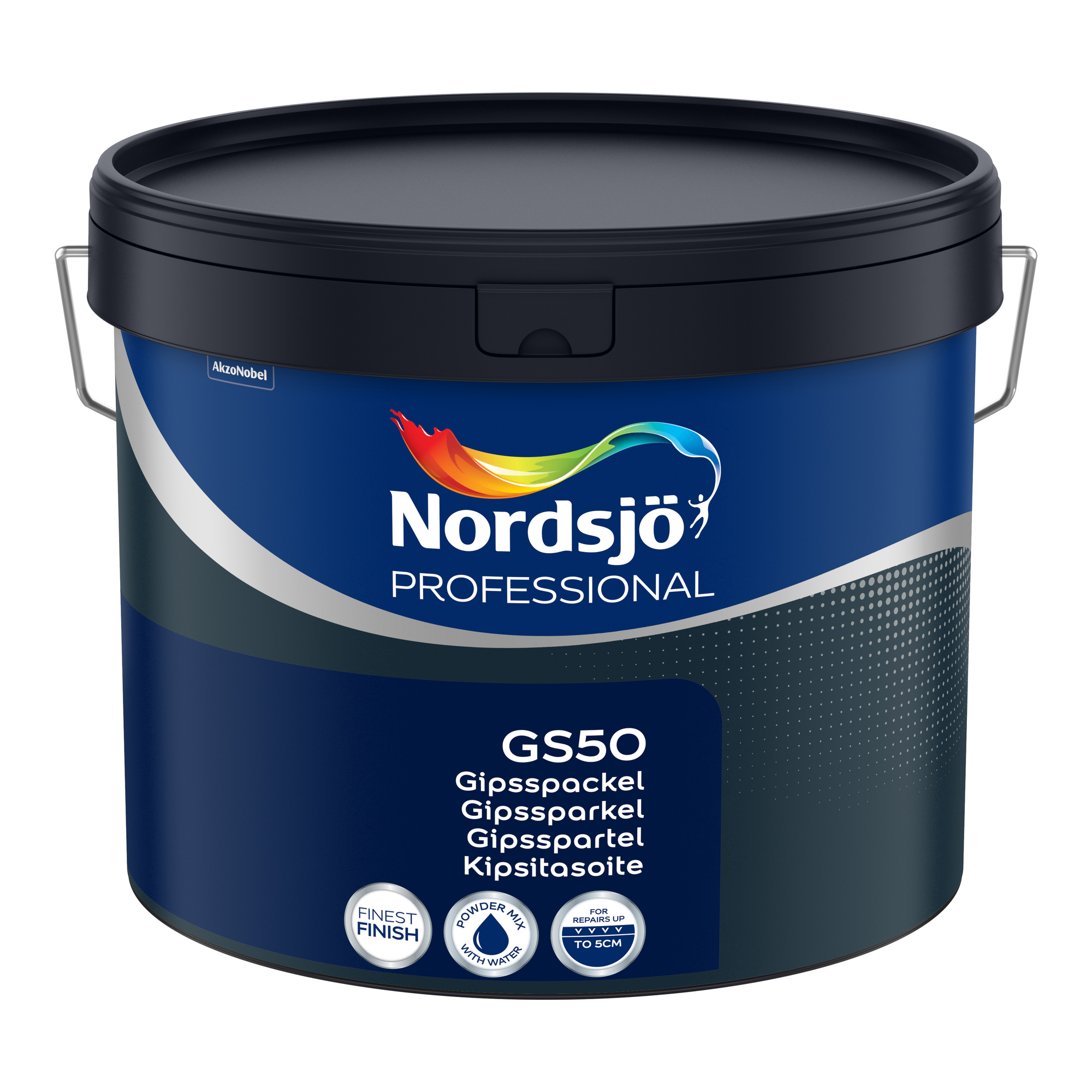 GIPSSPACKEL PROFESSIONAL GS50 NORDSJÖ 5KG - Akzo Nobel