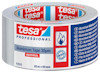 Rulle av aluminiumtejp med etikett som visar texten "tesa professional" och varningssymboler.