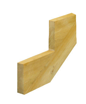 VANGSTYCKE TRÄ 2-STEG - Thomee