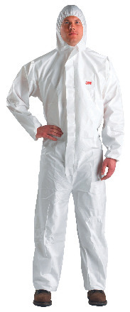 KORTTIDSOVERALL 4510 VIT - 3M