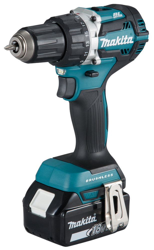 BORRSKRUVDRAGARE DDF484RTJ MAKITA 18V 2X5AH DC18RC MAKPAC - Makita