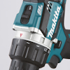 Slagskruvdragare från Makita med borstad metallfront och greppvänligt handtag.