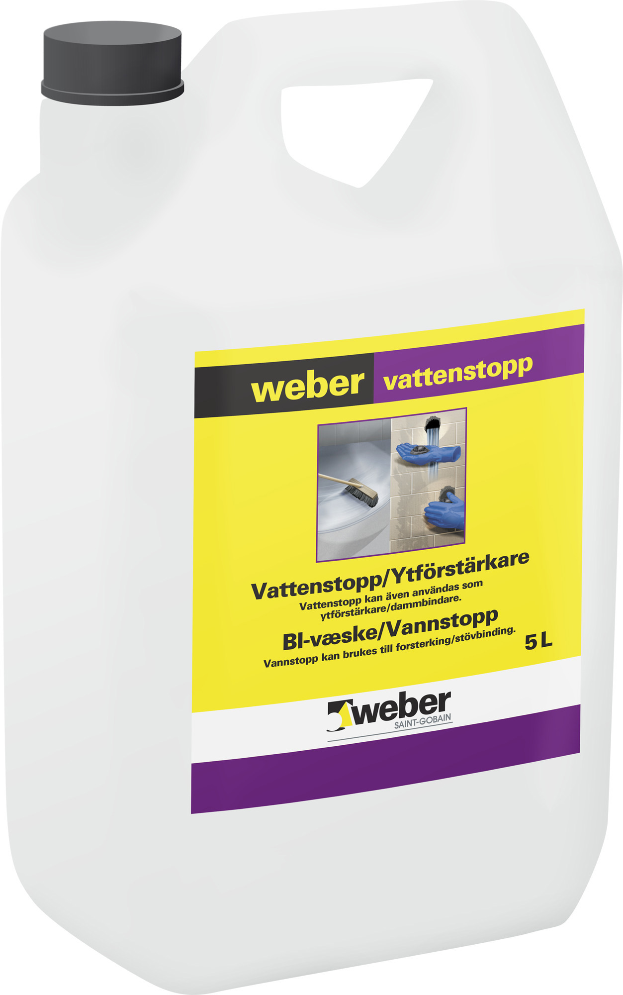 VATTENSTOPP/YTFÖRSTÄRKARE - Weber