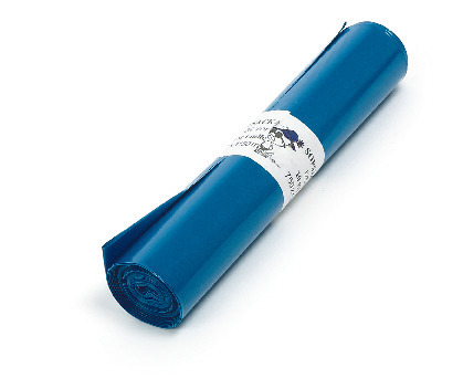 PLASTSÄCK 125L 0,09 BLÅ 10ST/RLE - Kulla Plast