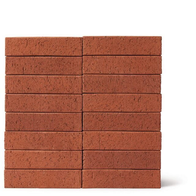 FASADTEGEL RÖD SPÅNAD KORIA STRUKTUR 19-HÅL NF75 - 