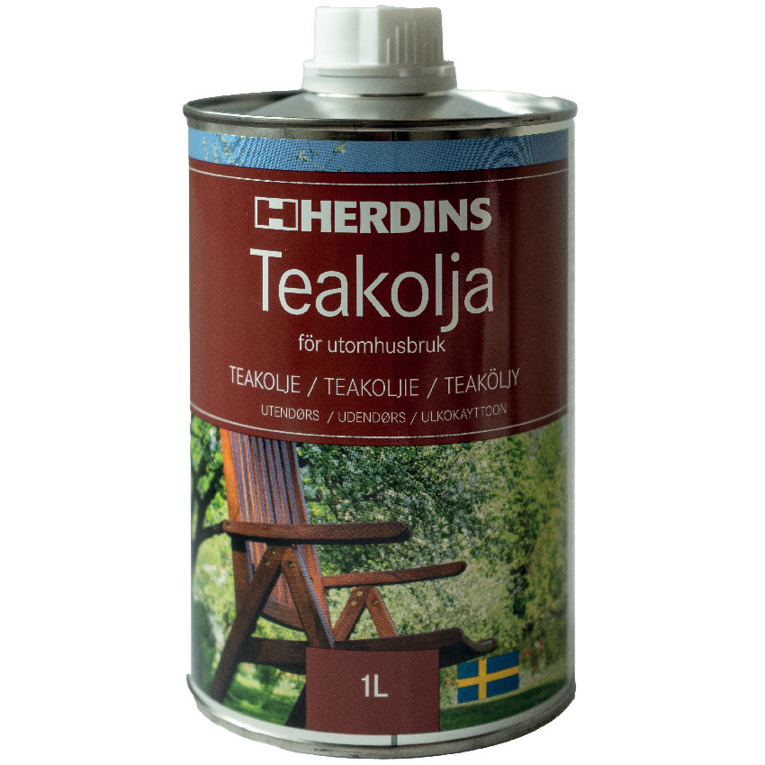 TEAKOLJA UTOMHUS 1L - Thomee