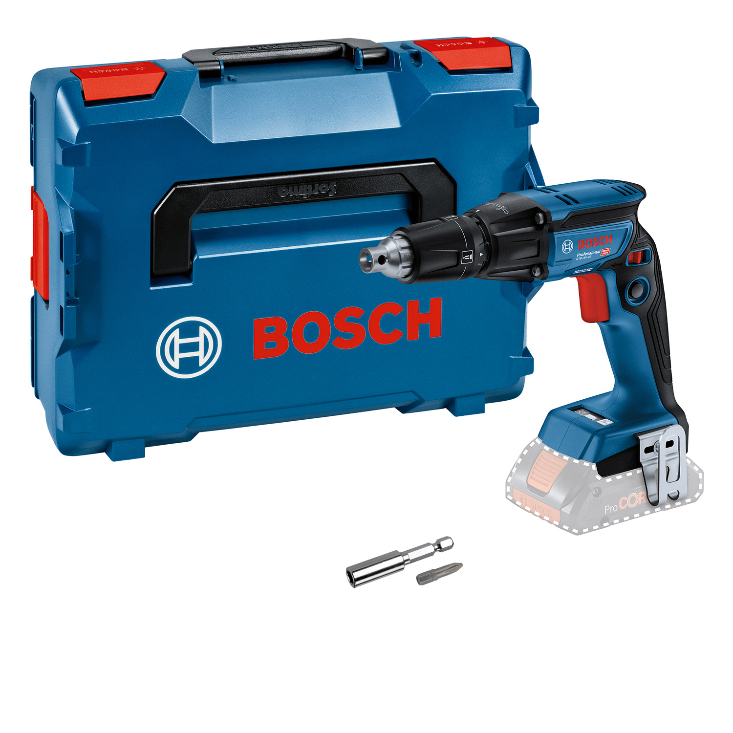 GIPSSKRUVDRAGARE GTB 18V-45 SOLO L-BOXX - Bosch