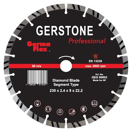 DIAMANTKAPSKIVA STEN 230X 2,4X22,2MM