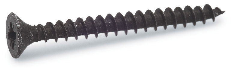 TRÄSKRUV FXH SVARTKROMAD - FAST