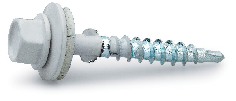 FARMARSKRUV 4,8X35 MM VING FÖR PLASTTAK PÅ TRÄ - FAST