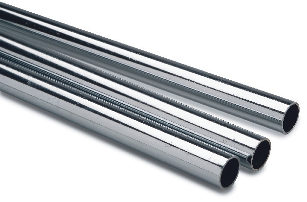 KOPPARRÖR FÖRKROMADE HALVHÅRDA 2 M - Bårebo