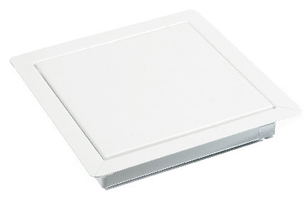 INSPEKTIONSLUCKA ÖPPNINGSBAR VITLACKAD - TEBO