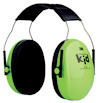 HÖRSELSKYDD KID NEONGRÖN