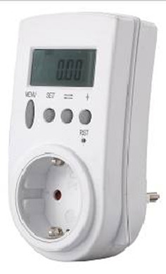 ELENERGIMÄTARE 110-230V JORD 5-3680W PETSKYDD - Gelia