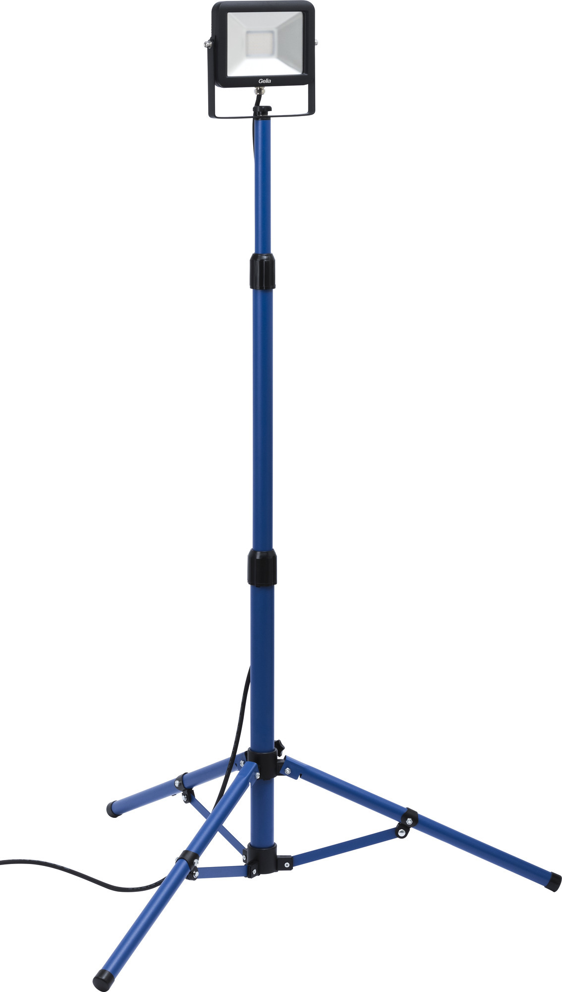 ARBETSLAMPA LED 1X30W IP65 6500K TELESKOPSTATIV 2M KABEL - Gelia