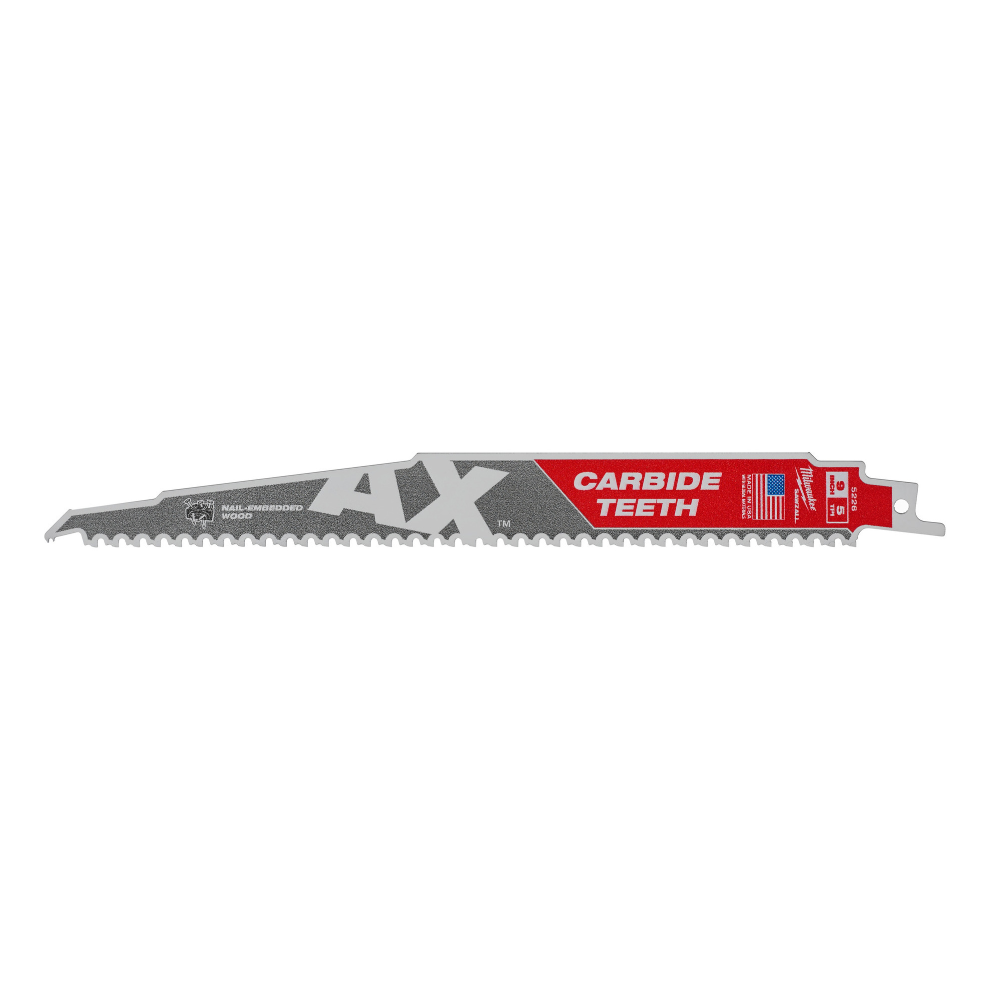 TIGERSÅGBLAD AX CARB 230X5T - Milwaukee