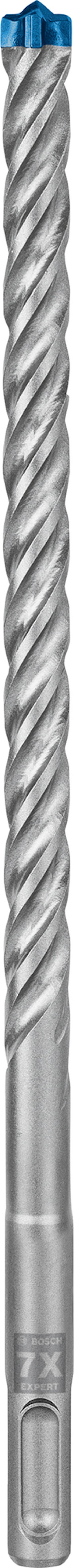 Borr med spiralspår och blå spets.