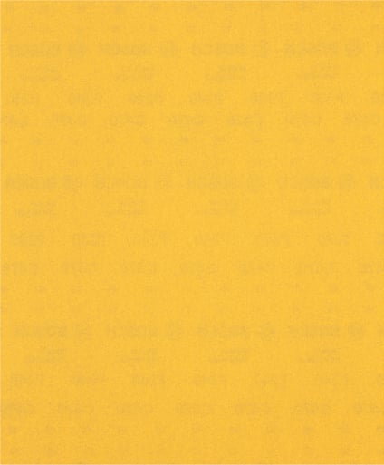 Rektangulär skiva i gul nyans.