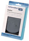 Förpackning med Diaflex slanggenomföring för diskmaskin från Vattensäker Kök. Webbadress: www.kollco.se.